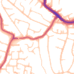 Daytime road noise heatmap for BR6 0BP