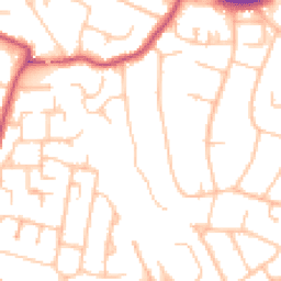 Daytime road noise heatmap for BR6 0BY