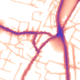 Daytime road noise heatmap for BR6 0HZ