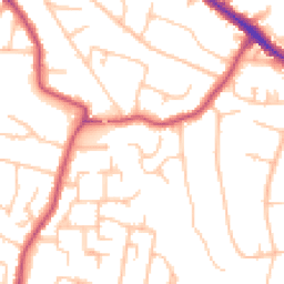 Daytime road noise heatmap for BR6 0TA