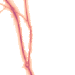 Night-time road noise heatmap for BR6 6BP