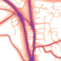 Daytime road noise heatmap for BR6 6DB