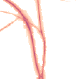 Night-time road noise heatmap for BR6 6DB