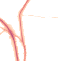 Night-time road noise heatmap for BR6 6LU