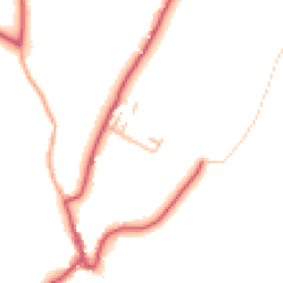 Daytime road noise heatmap for BR6 7HJ