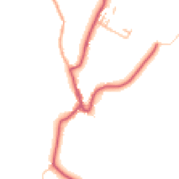 Daytime road noise heatmap for BR6 7JW