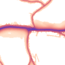 Daytime road noise heatmap for BR6 7LZ