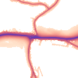 Daytime road noise heatmap for BR6 7SF