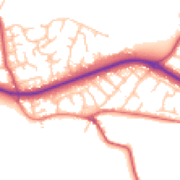 Daytime road noise heatmap for BR6 7TB