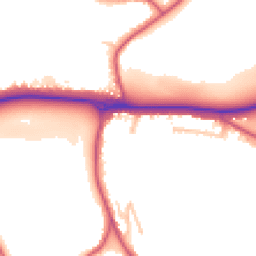 Daytime road noise heatmap for BR6 7UX