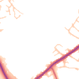 Daytime road noise heatmap for BR6 8FA