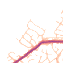 Daytime road noise heatmap for BR6 8JN