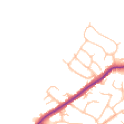 Daytime road noise heatmap for BR6 8LQ