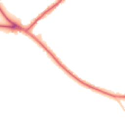 Night-time road noise heatmap for BR6 8NB