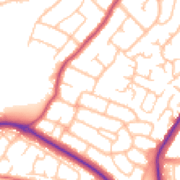 Daytime road noise heatmap for BR6 9PB