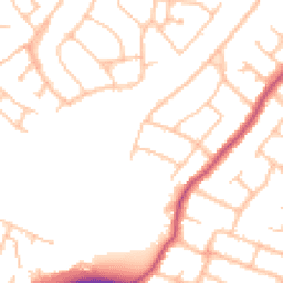 Daytime road noise heatmap for BR6 9SB