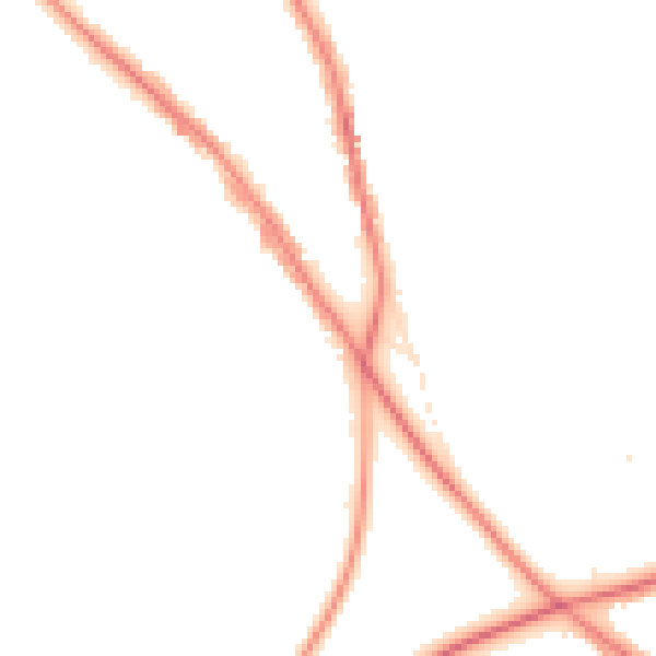 Night-time road noise heatmap for BR7 5AB