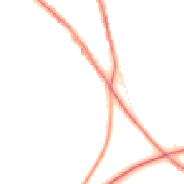 Night-time road noise heatmap for BR7 5AJ