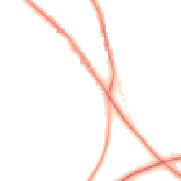 Night-time road noise heatmap for BR7 5AT