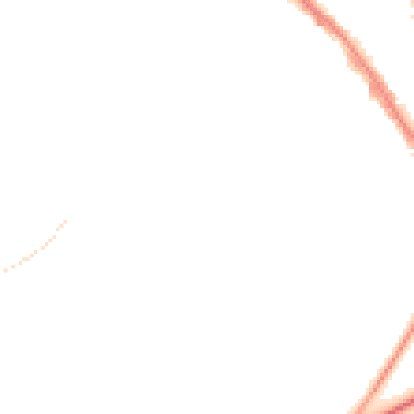 Night-time road noise heatmap for BR7 5BS