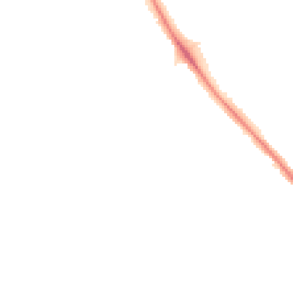 Night-time road noise heatmap for BR7 6EX