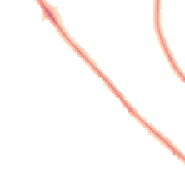 Night-time road noise heatmap for BR7 6SF