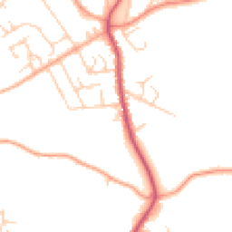 Daytime road noise heatmap for BR8 7LP
