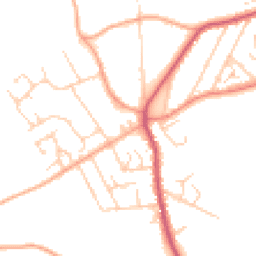 Daytime road noise heatmap for BR8 7PP