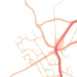 Daytime road noise heatmap for BR8 7RF