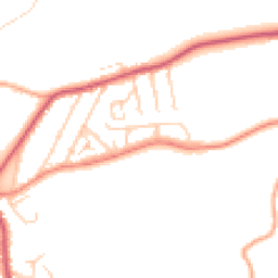 Daytime road noise heatmap for BR8 7RY
