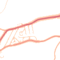 Daytime road noise heatmap for BR8 7SH
