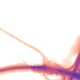 Night-time road noise heatmap for BR8 8BX