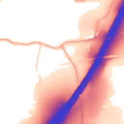 Daytime road noise heatmap for BR8 8DX
