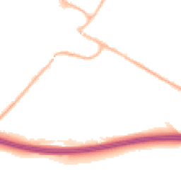 Night-time road noise heatmap for BR8 8FG