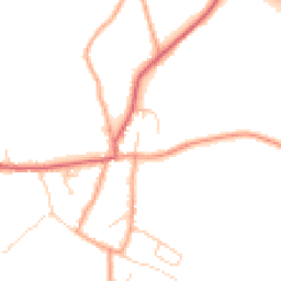 Daytime road noise heatmap for BR8 8JP