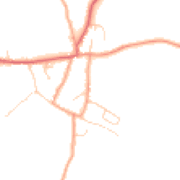 Daytime road noise heatmap for BR8 8LA