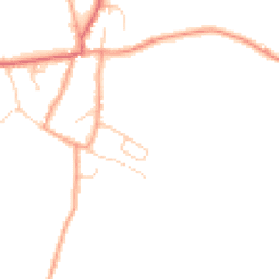 Daytime road noise heatmap for BR8 8LE