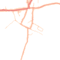 Daytime road noise heatmap for BR8 8LH
