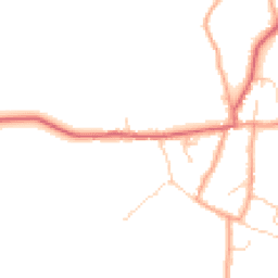 Daytime road noise heatmap for BR8 8LN