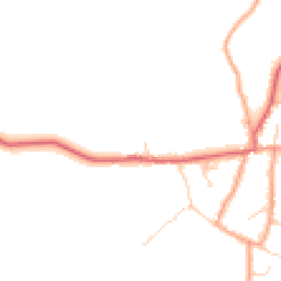 Daytime road noise heatmap for BR8 8LS