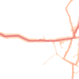 Daytime road noise heatmap for BR8 8LW