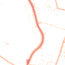 Daytime road noise heatmap for BS14 0AT