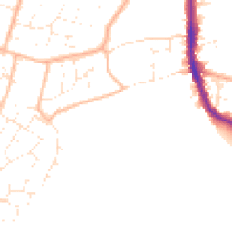 Daytime road noise heatmap for BS14 0BP