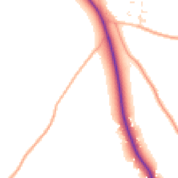 Daytime road noise heatmap for BS14 0BT