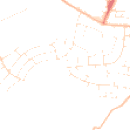 Daytime road noise heatmap for BS14 0DF