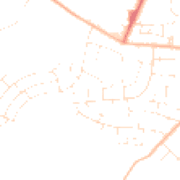 Daytime road noise heatmap for BS14 0DH
