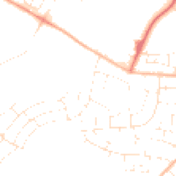 Daytime road noise heatmap for BS14 0DL