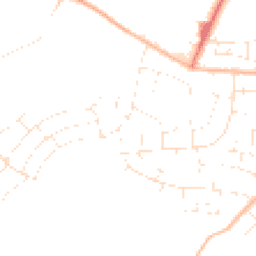 Daytime road noise heatmap for BS14 0DW
