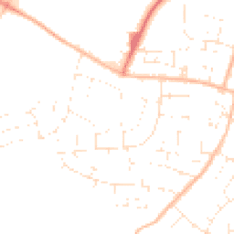 Daytime road noise heatmap for BS14 0DY