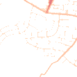 Daytime road noise heatmap for BS14 0EE